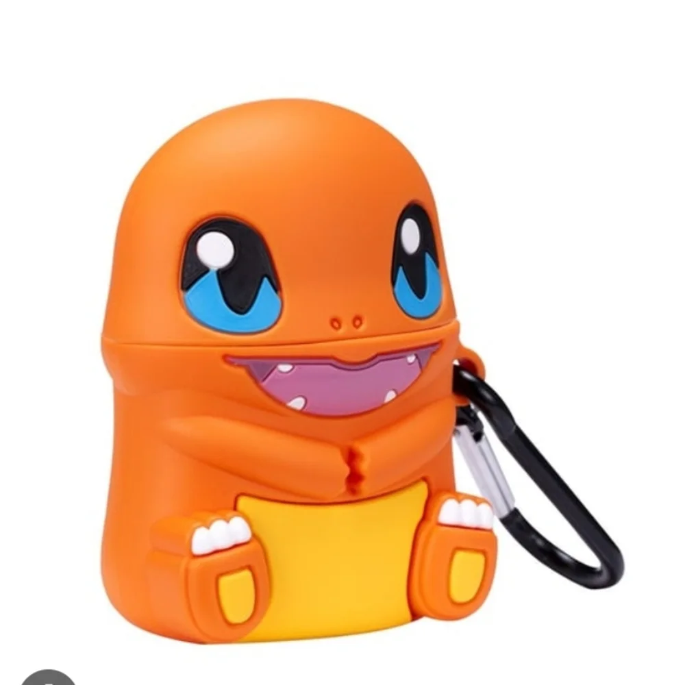 CHARMANDER AIRPODS CASE WITH CLIP - NEW - FRIEND OF POKEMON